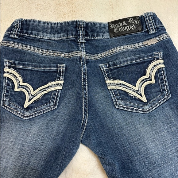 Rock & Roll Cowgirl Denim - Cowgirl jeans have a 34” leg